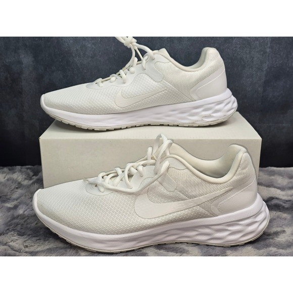 Nike Other - Nike Revolution 6 Next Nature White Running Shoes Mens Size 9 DC3728-102